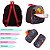 Mochila Infantil Masculina Homem Aranha Costas Com Lancheira - Imagem 6