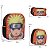 Mochila Infantil Masculina Naruto Clássico Costa + Lancheira - Imagem 4