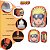 Mochila Infantil Masculina Naruto Clássico Costa + Lancheira - Imagem 3