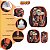 Kit Mochila Infantil Masculina Naruto + Lancheira + Estojo - Imagem 3