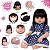 Boneca Reborn Realista Menina Morena Linda 13 Itens Enxoval - Imagem 3