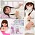 Bebe Reborn Realista Menina Enxoval Completo Bolsa 20 Itens - Imagem 1