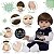 Boneco Reborn Realista Masculino Cabelo Castanho + Itens - Imagem 3