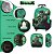Mochila Infantil Masculina Rodinhas Hulk Lancheira Estojo - Imagem 3