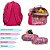 Mochila Infantil Feminina Barbie Costas Lancheira Estojo - Imagem 6