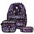 Mochila Infantil Feminina Wandinha Costas Lancheira Aulas - Imagem 1