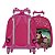Mochila Infantil Feminina Rodinha Masha e o Urso Pequena - Imagem 6