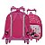 Kit Mochila Infantil Feminina Rodinha Minnie Pequena Passeio - Imagem 6