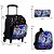 Mochila Infantil Masculina Rodinhas Sonic Lancheira Creche - Imagem 4