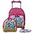 Mochila Infantil Feminina Rodinha Galinha Pintadinha Pequena - Imagem 1