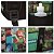 Mochila Infantil Masculina De Costas Minecraft Juvenil Verde - Imagem 6