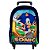 Mochila Infantil Masculina Rodinha Sonic Lancheira Térmica - Imagem 4