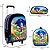 Mochila Infantil Masculina Rodinha Sonic Lancheira Térmica - Imagem 5