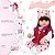 Boneca Reborn Realista Girafinha Enxoval Completo 30 Frases - Imagem 4