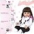 Boneca Reborn Realista Pandinha Enxoval Completo 30 Frases - Imagem 4