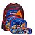 Mochila Infantil Masculina Costas Sonic Lancheira Térmica - Imagem 1
