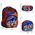 Mochila Infantil Masculina Costas Sonic Lancheira Térmica - Imagem 4