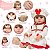 Boneca Reborn Realista Loira Enxoval Completo Luxo Com Bolsa - Imagem 3