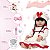 Boneca Reborn Realista Morena 46cm Olho Castanho 13 Itens - Imagem 4