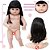 Boneca Reborn Realista Morena 46cm Olho Castanho 13 Itens - Imagem 6