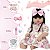 Boneca Reborn Realista Menina Morena Princesa Com 13 Itens - Imagem 4