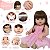 Boneca Reborn Realista Bailarina Com Itens Fala 30 Frases - Imagem 3