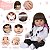 Boneca Reborn Realista Panda Menina Enxoval Fala 30 Frases - Imagem 3