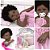 Bebe Reborn Realista Menina Negra Bailarina Coelhinha Itens - Imagem 1