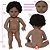 Boneca Reborn Realista Bailarina Negra Enxoval Luxo 25 Itens - Imagem 6