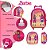 Mochila Infantil Feminina Rodinhas Barbie Ken Com Lancheira - Imagem 3