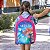 Mochila Infantil Pequena Sereia Com Lancheira Térmica Rosa - Imagem 5