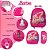 Kit Mochila Infantil Feminina Rodinha Barbie Filme Lancheira - Imagem 3