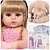 Boneca Reborn Realista Bailarina Loira 30 Frases Com Bolsa - Imagem 1