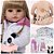 Boneca Reborn Realista Loira Panda Enxoval Bolsa 30 Frases - Imagem 1