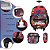 Mochila Infantil Masculina Rodinha Spider Man Juvenil Grande - Imagem 3