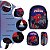Kit Mochila Infantil Masculina Homem Aranha Costas Lancheira - Imagem 3
