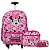 Kit Mochila Infantil Feminina Rodinha Minnie Com Lancheira - Imagem 1