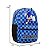 Mochila Infantil Masculina Sonic Costas Passeio Tam G Azul - Imagem 4