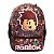 Mochila Infantil Masculina Preta Roblox Juvenil Costa Grande - Imagem 1