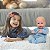 Boneco Bebe Reborn Realista Menino Careca Com Kit 10 Itens - Imagem 5