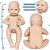 Boneco Bebe Reborn Realista Menino Careca Com Kit 10 Itens - Imagem 6