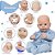 Boneco Reborn Realista Menino Carequinha Enxoval Completo - Imagem 3