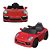 Carrinho Elétrico Infantil Mini Porsche Vermelho C/ Controle - Imagem 1