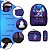 Mochila Infantil Masculina Sonic Filme Juvenil Com Lancheira - Imagem 3