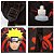 Mochila Infantil Masculina Juvenil Naruto Costas Passeio - Imagem 6