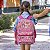 Mochila Infantil Feminina Roblox Juvenil Costas Cor Rosa - Imagem 5