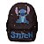 Mochila Infantil Feminina Lilo & Stitch Juvenil Costas Preta - Imagem 1