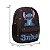 Mochila Infantil Feminina Lilo & Stitch Juvenil Costas Preta - Imagem 4