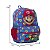 Mochila Infantil Masculina Super Mario Juvenil Costas Azul - Imagem 4