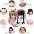 2 Boneca Reborn Gêmeas Pandinha Coelhinha Enxoval 27 Itens - Imagem 3